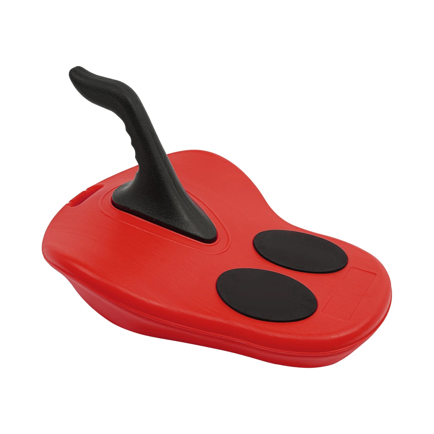 Red Sled Snowboard with Handle & Pull Rope, Portable Sledding Snowboard for Kids, Teens, Adults, for Outdoor Skiing Snow Skating