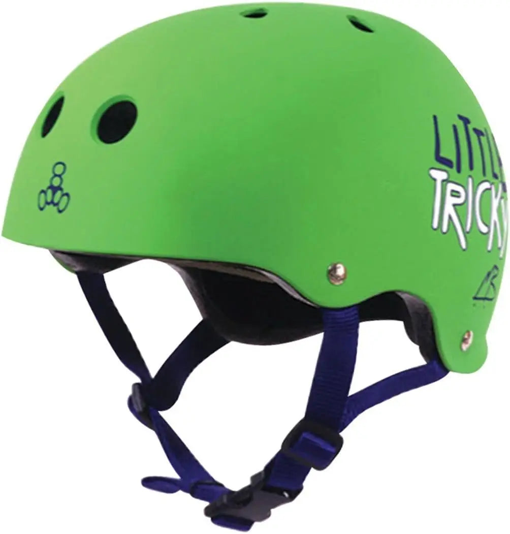 Dual Certified Kids Skateboard & Bike Helmet with Sweat Protection