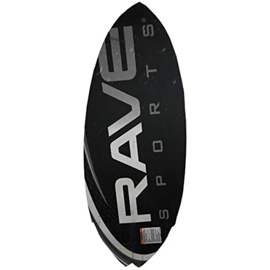Fractal Wake Surf Board for wake surfing - Blue/Green composite material with lightweight durability and enhanced grip