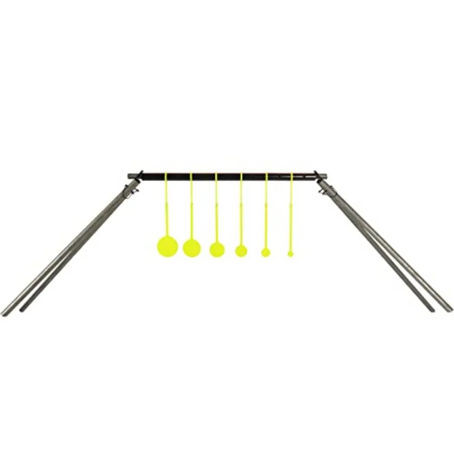 AR500 Steel 1 4 6 Spinning Targets Target Stand Kit Ideal for.22 Rimfire Airgun Pellet Guns Durable and Reliable Perfo