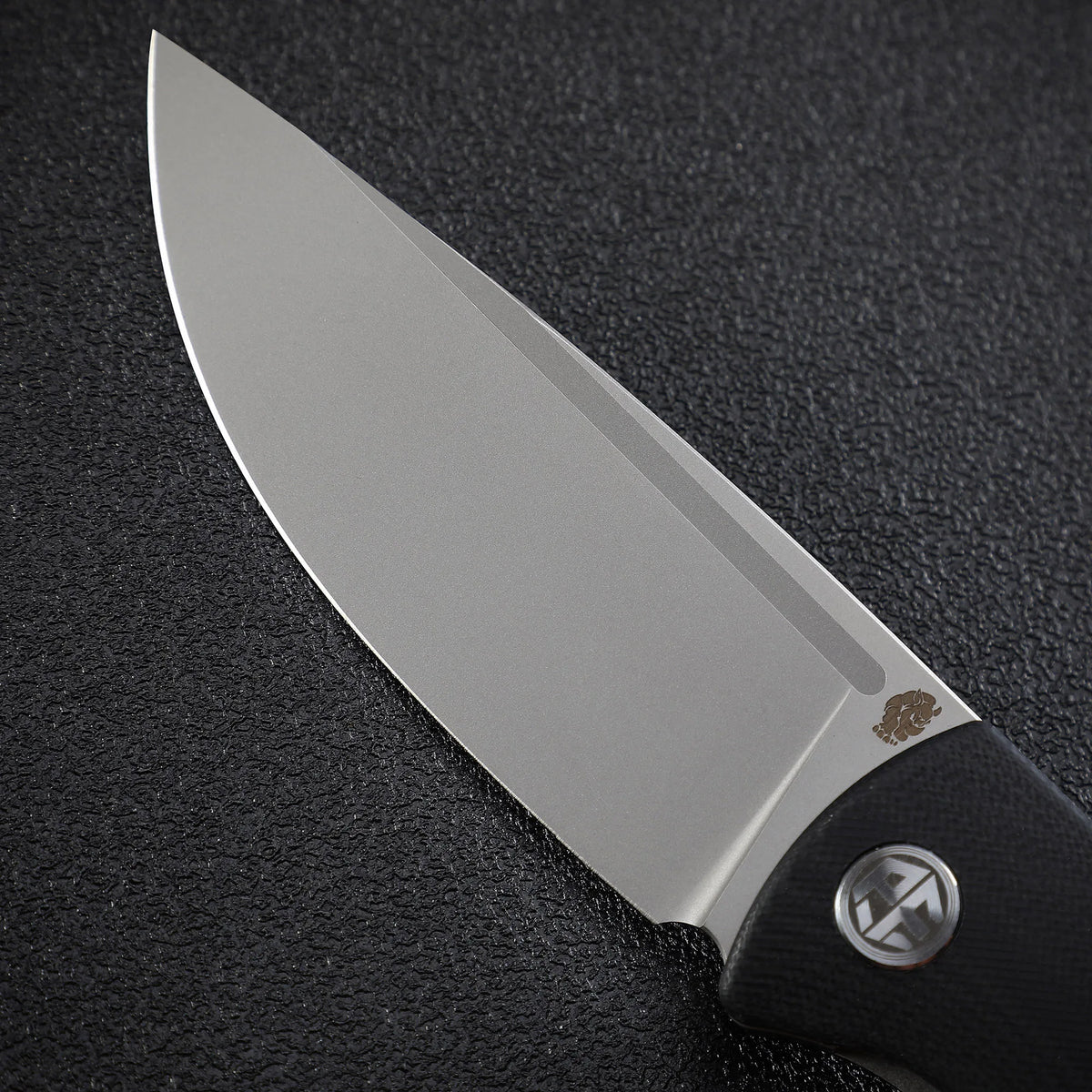 Petrified Fish Beluga PFP01 Quality Folding Knife Jackknife K110 Knife for Hunting Outdoor Camping Fish Pocketknife EDC Tool