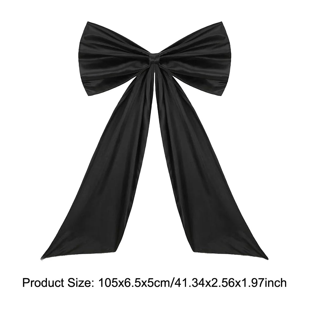Big Bow Wall Decor Themed Party Decorations Giant Bow Ribbon Decor Large Ribbon Hanging Bowknot Party Wedding Photo Prop Decor