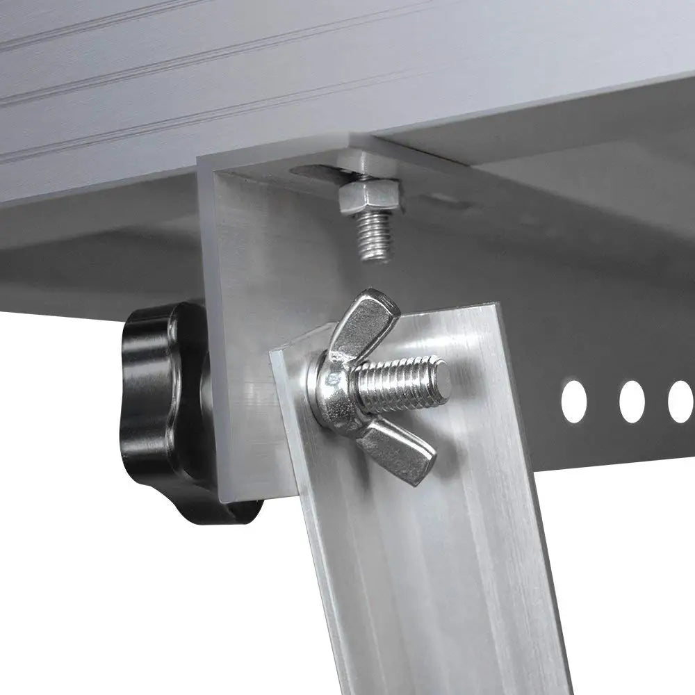 Renogy 28in Adjustable Solar Panel Mount Brackets, with Foldable Tilt Legs on Any Flat Surface for RV, Roof, Boat, Any Off-Grid