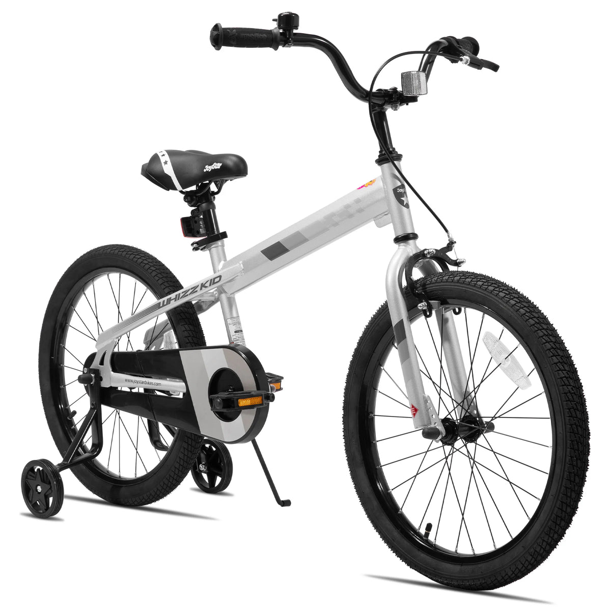 JOYSTAR Whizz BMX Style Kids Bike 18-20 Inch with Training Wheels Dual Brake System And Bell Ideal for Toddlers & Kids Ages 5-13 Years
