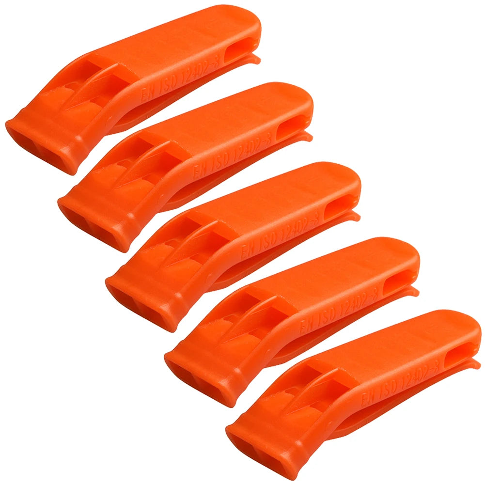 1-100PCS Outdoor Survival Whistle Camping Hiking Rescue Emergency Whistle Diving Football Basketball Match Whistle