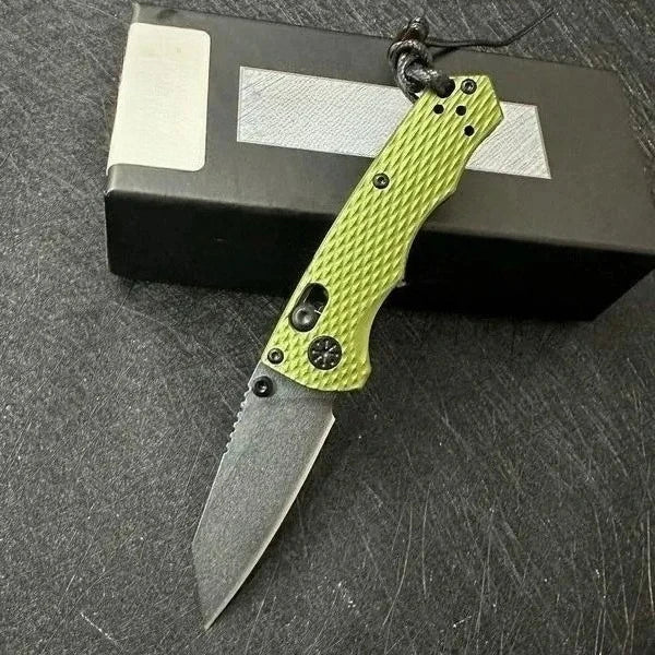 BM 290 Mini AXIS Folding Knife 2.49" CPM-M4 Blade Outdoor Tactical EDC Hunting Knife Lightweight and Compact Great Gift for Men