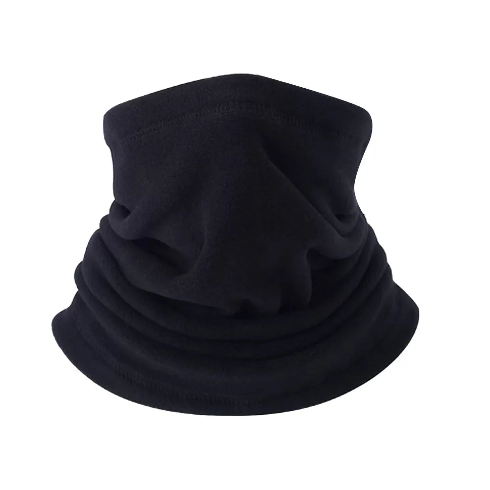Men's Winter Neck Scarf Warm Windproof Polar Fleece Ski Tube Outdoor Sport Cold-proof Thermal Cycling Snowboard Face Cover