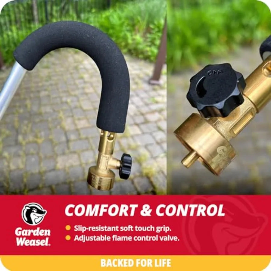 WeedTorch Weed Burner with Integrated Lighter Propane Fire Starter Torch for Weeds 98007-A