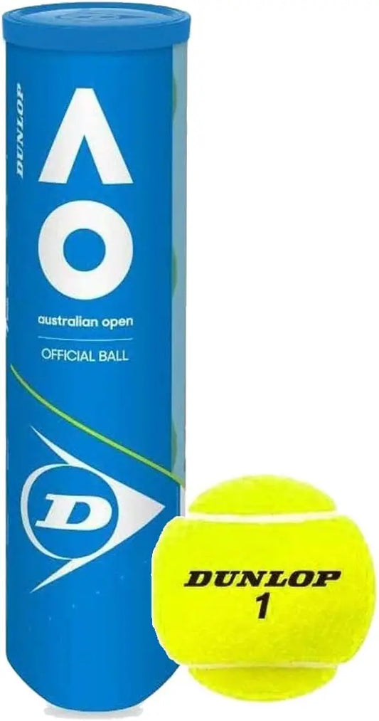 Premium All-Court Tennis Balls, 3 per Can, Set of 2 Cans for Enhanced Play