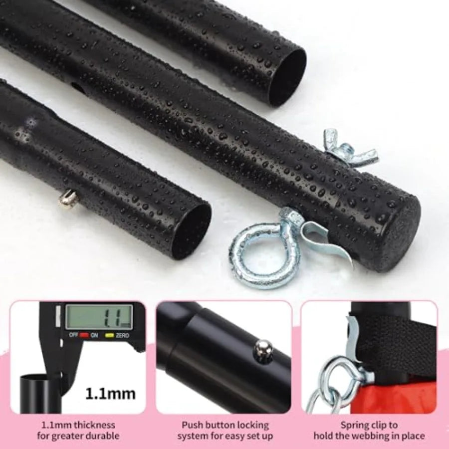 20ft Volleyball Badminton Combo Net Set Outdoor for Backyard Beach with Adjustable Poles Durable Anti-Sag Net PU Volleyball 2 A