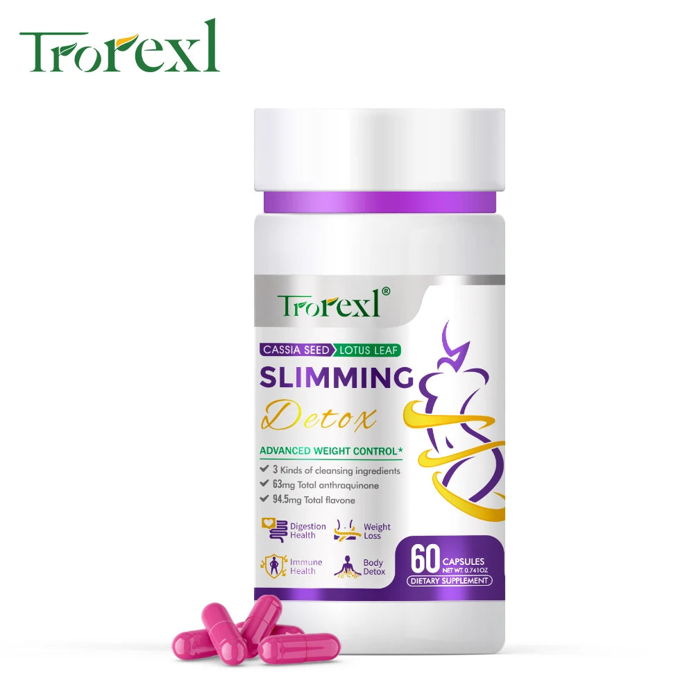 Skinny Pills, Natural Lotus Leaf Capsules, Restore Normal BMI, Calorie Burning, Nighttime Enzymes