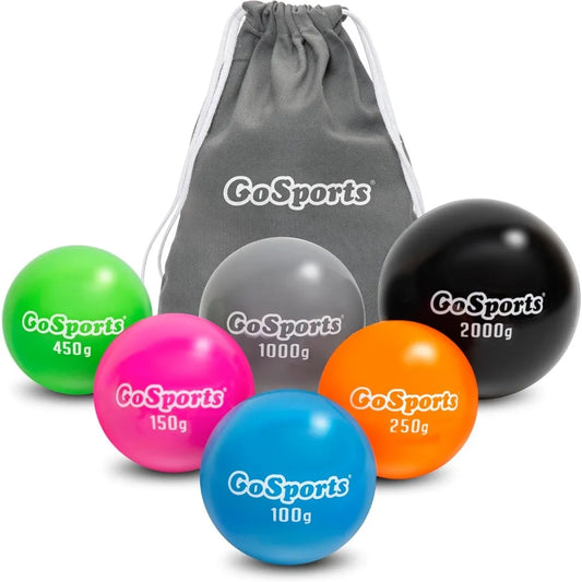 Weighted Plyo Ball Set for Baseball Softball Training Six Pack Pro or Elite