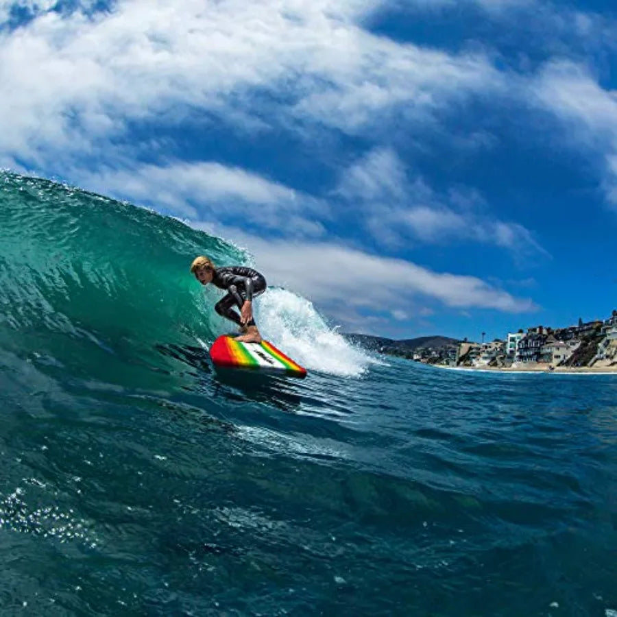 Surfboard for Ocean Waves Lightweight Epoxy Material Navy Blue with High-Performance Design for Longboard Riding