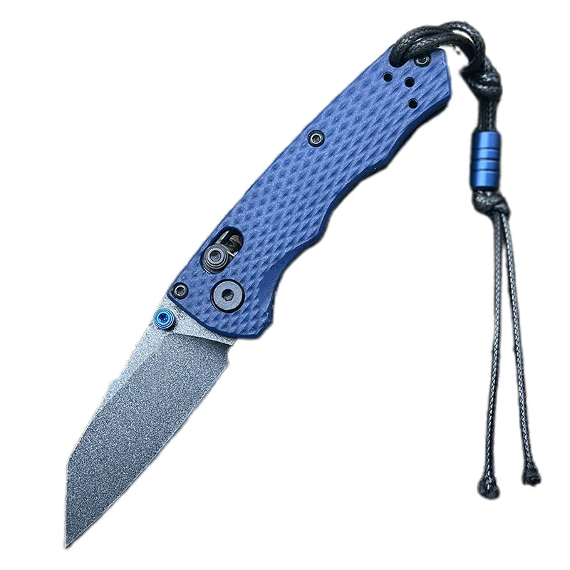 BM 290 Compact Folding Knife 440c Steel Handle Outdoor Camping Tactical Camping EDC Hunting Knife Jungle Adventure Tool Gift
