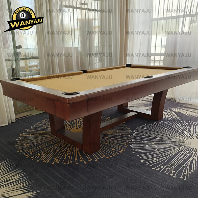Premium Custom-Made Slate Carving Pool Tables 7FT 8FT 9FT American Style Claw Billiard Table for Sale