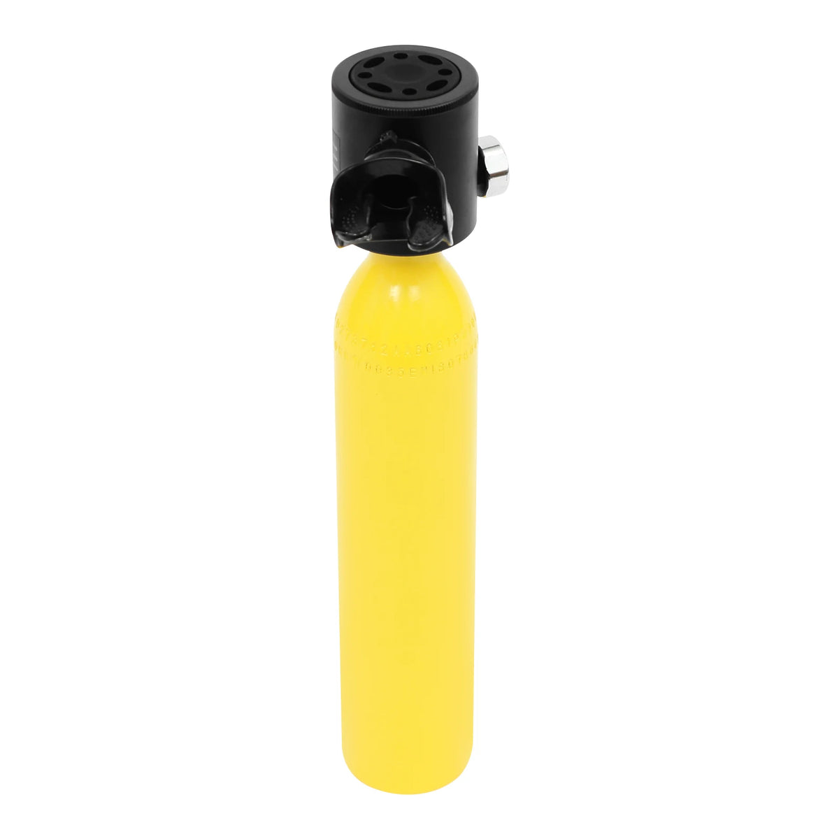 0.5L Mini Scuba Tank Diving Air Tank, Portable Underwater Breathing Apparatus for Shallow Snorkeling, Water Rescue,  with Manual Pump, Emergency Backup, Anti-Drop Strap