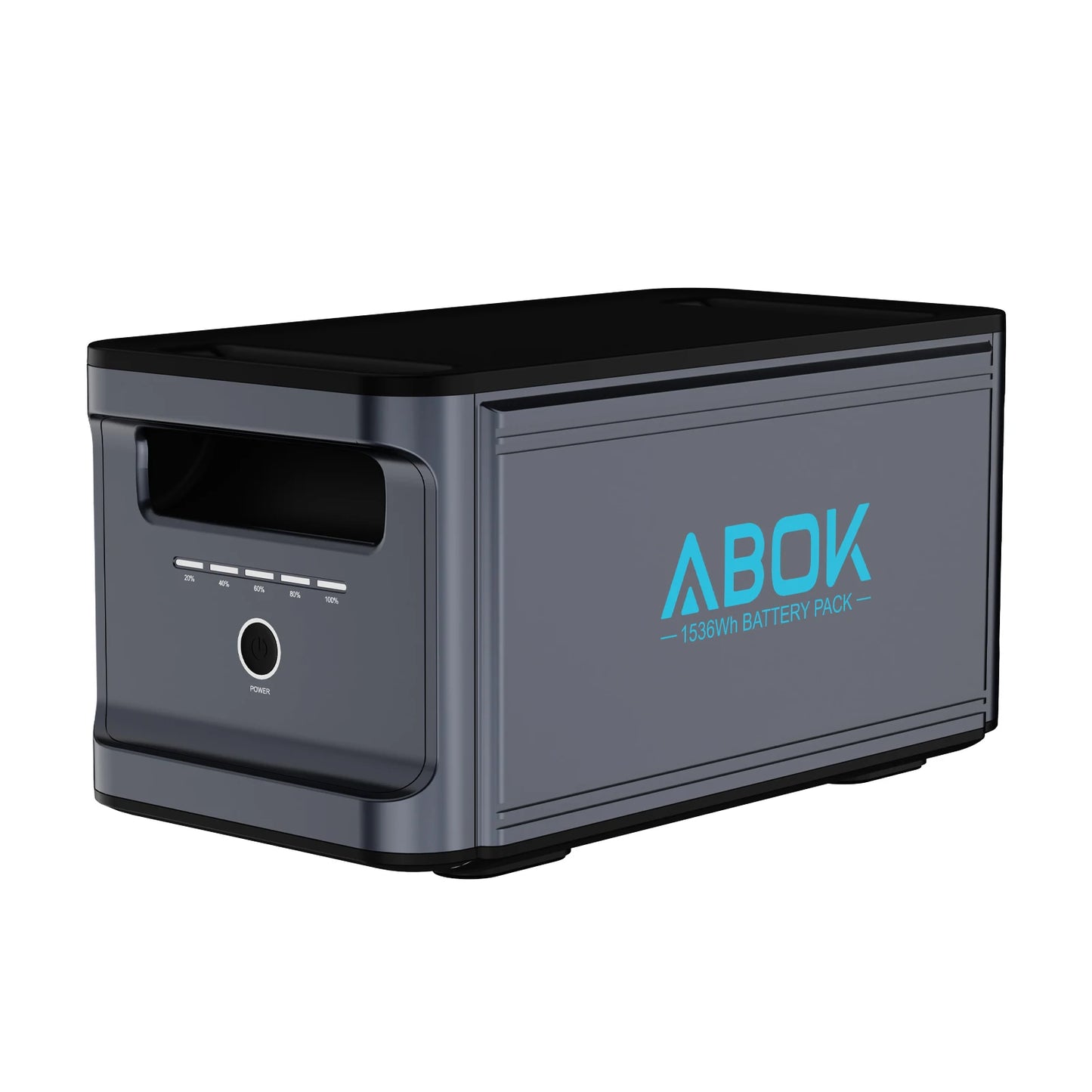 ABOK Ark2000 1536Wh Expansion Battery Pack Solar Generator for Road Trip Off-Grid Power Outage UPS Camping Hiking CPAP Emergency