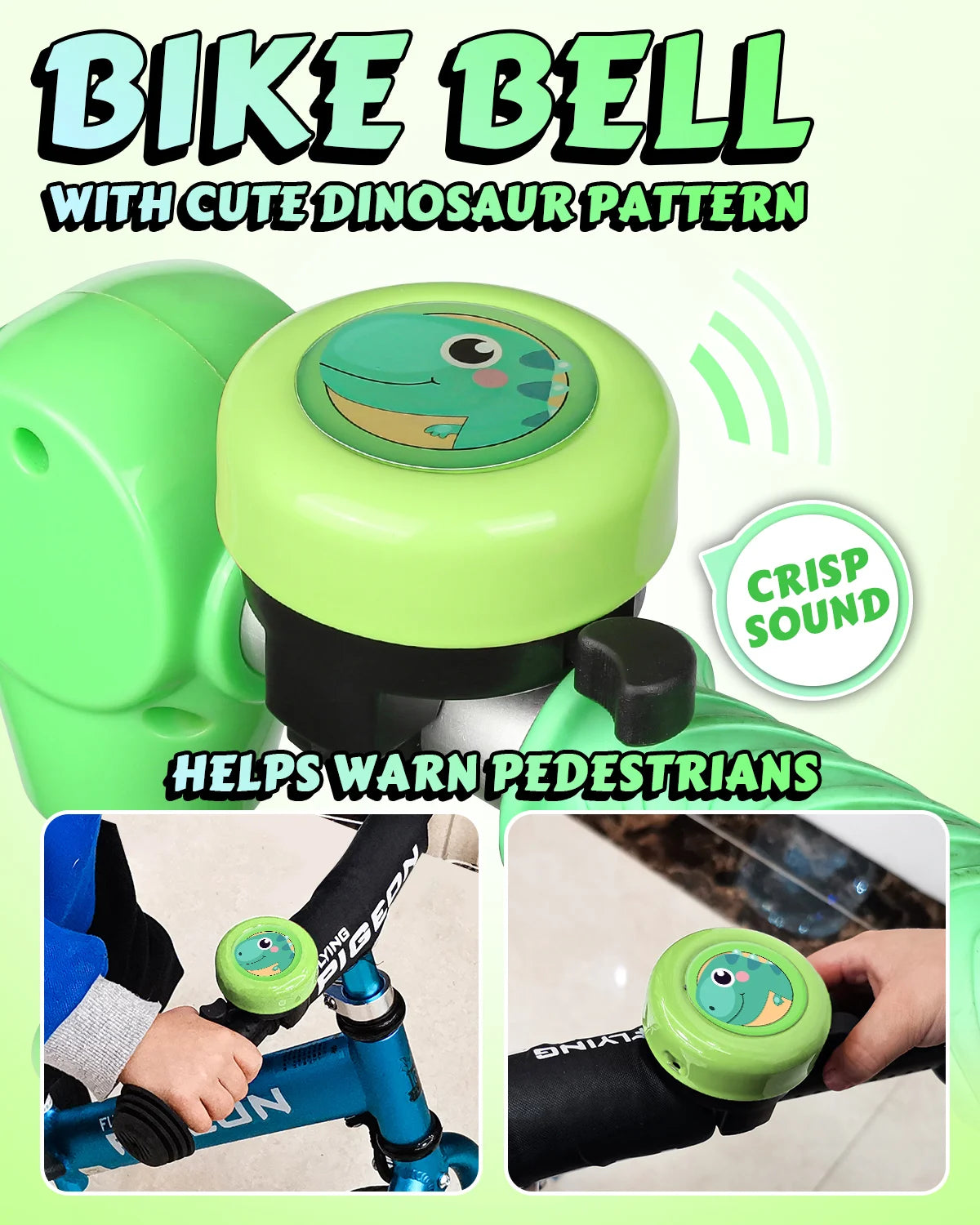 VICTGOAL Kids Bike Helmets Bicycle Bell Children Knee Elbow Pads Wirst Guards Cycling Protective Gear for Balance Bike Skating Scooter