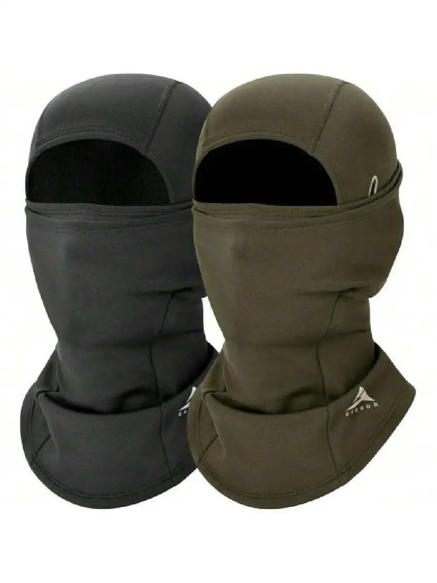 Double Layer Windproof Thermal Balaclava Ski Mask For Cold Weather Outdoor Sports