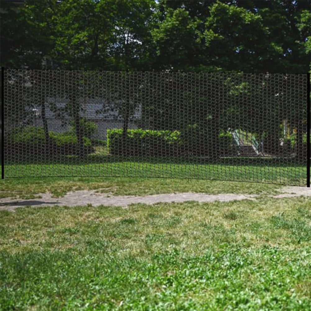 Soccer Backstop Net Soccer Practice Sports Netting Sports Netting Barrier for Backyard Soccer Training