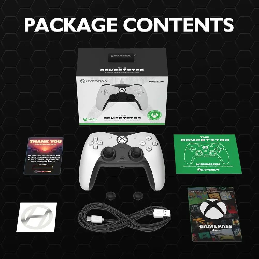 Wired Controller for Xbox Series X|S, One & PC - Hall Effect Sticks, Impulse Triggers, Symmetric Layout, Precision D-Pad - Offic