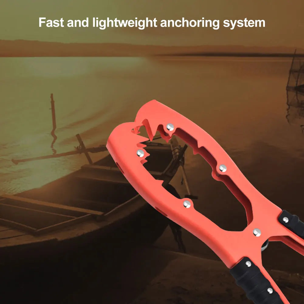 Kayaks Brush Gripper with 16ft Paracord Kayaks Anchor Grip Kayaks Anchor Clamp for Easy Anytime Docking Kayaking Accessories
