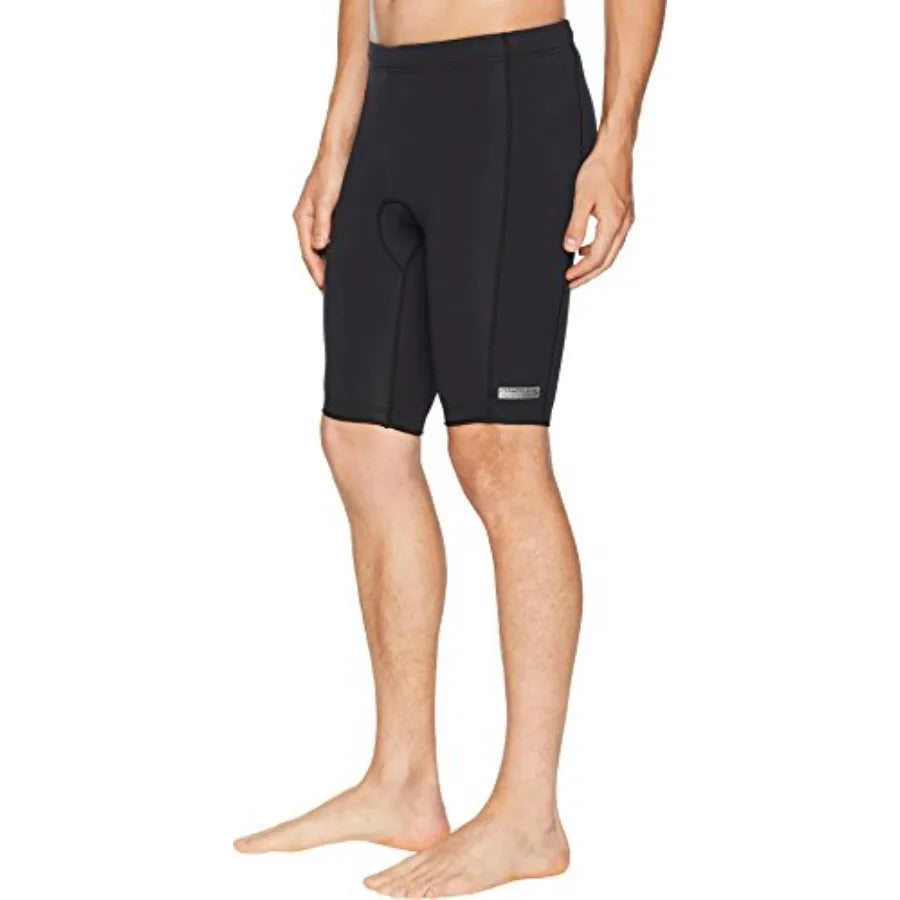 Water activities shorts, neoprene, black, lightweight warmth and flexibility