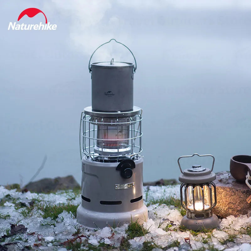 Naturehike Heating Burner 2700W Power Ultralight Portable Winter Outdoor Cooking Tank Stove Camp Accessary Multi-purpose Furnace