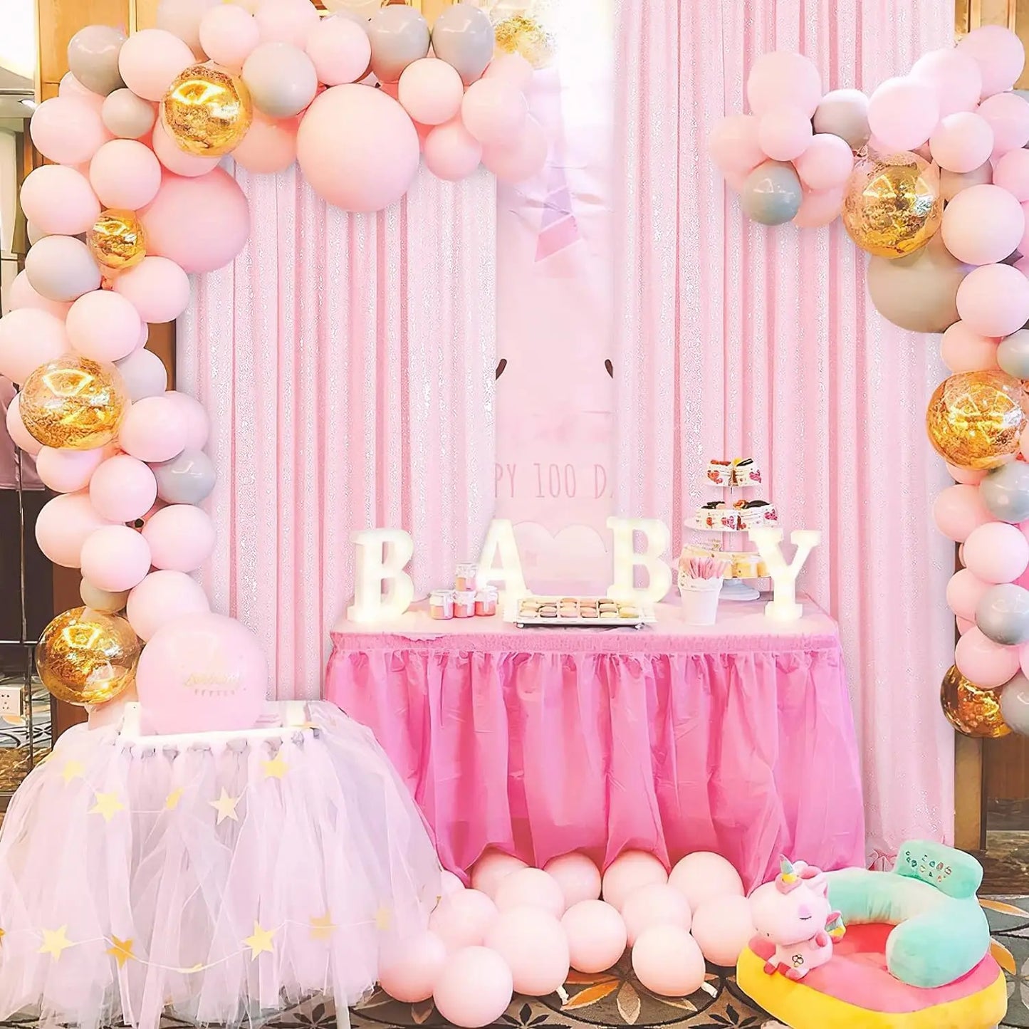 7.5ftx7.5ft Pink Rose Wall Background Spring Pink Flowers Backdrops Girls Women Birthday Party Weeding Bridal Shower Anniversary