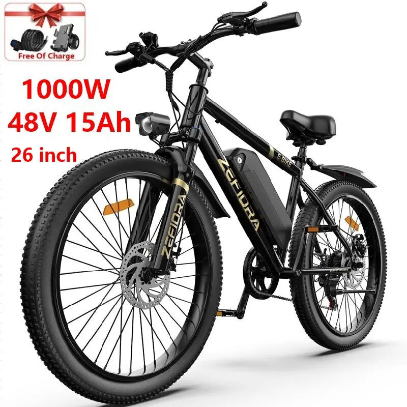 Thick Tire Electric Bike 20 26 Inch 1000w 2000w 30-50mph 30-60mile 48v Aluminum Alloy Factory Original,for Electric Bicycle