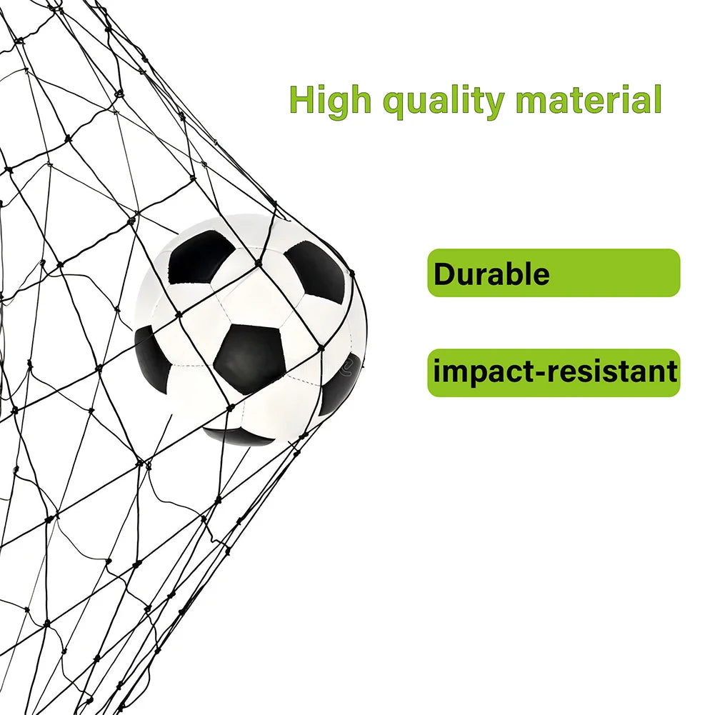 Soccer Backstop Net Soccer Practice Sports Netting Sports Netting Barrier for Backyard Soccer Training