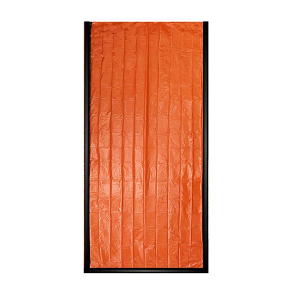 Portable Survival Blanket PE Aluminum Film Thermal Sleeping Bag Warm Windproof Waterproof Camping Outdoor Equipment