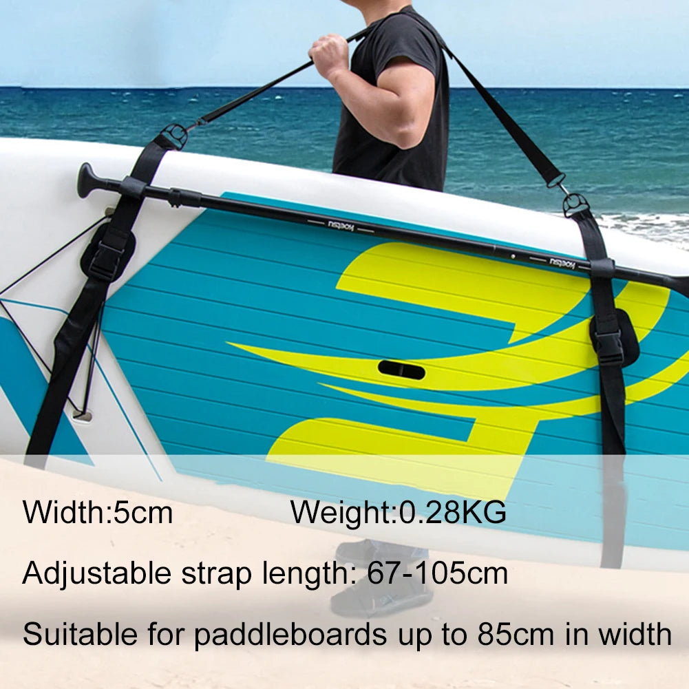 Surfboard Shoulder Belt Adjustable Surfboard Shoulder Carry Sling Stand Up Surf Paddle Board Carrier Accessories