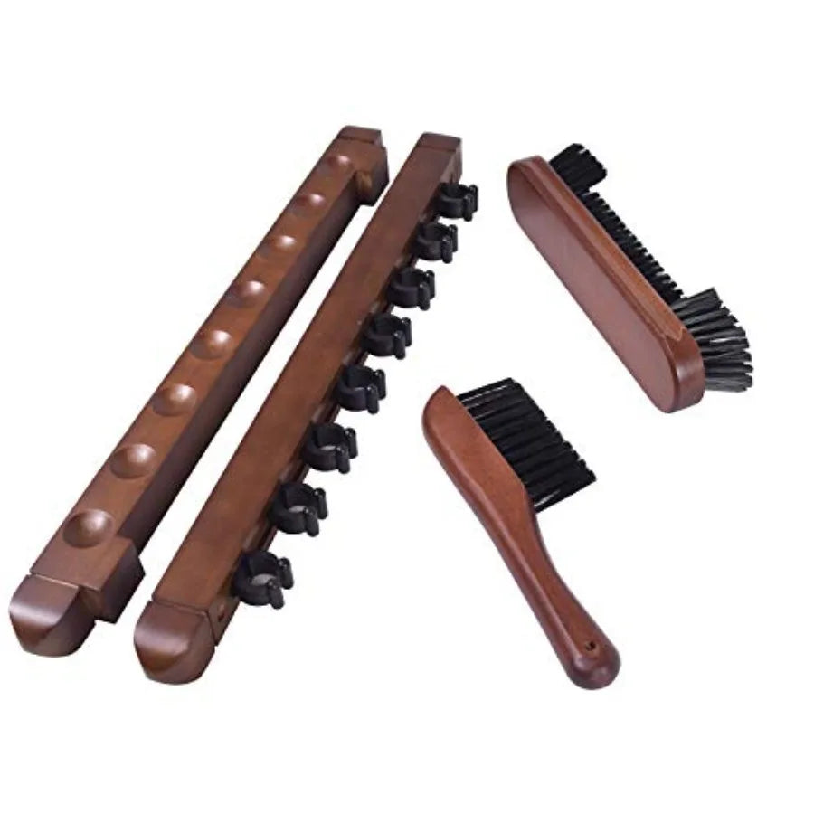 Pool Table Premium Billiard 20 Pieces Accessory Kit Pool Cue Sticks Bridge Ball Sets Premium Billiard Accessory kit Set Include