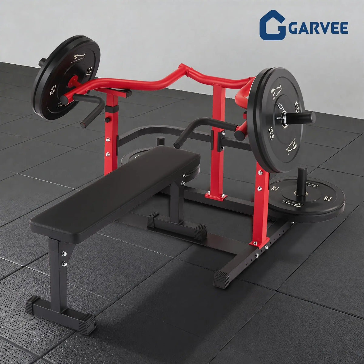 Chest Press Machine, Bench Press Machine with Independent Converging Arms, Adjustable Bench Chest Press for Home Gym Upper Body Strength Training