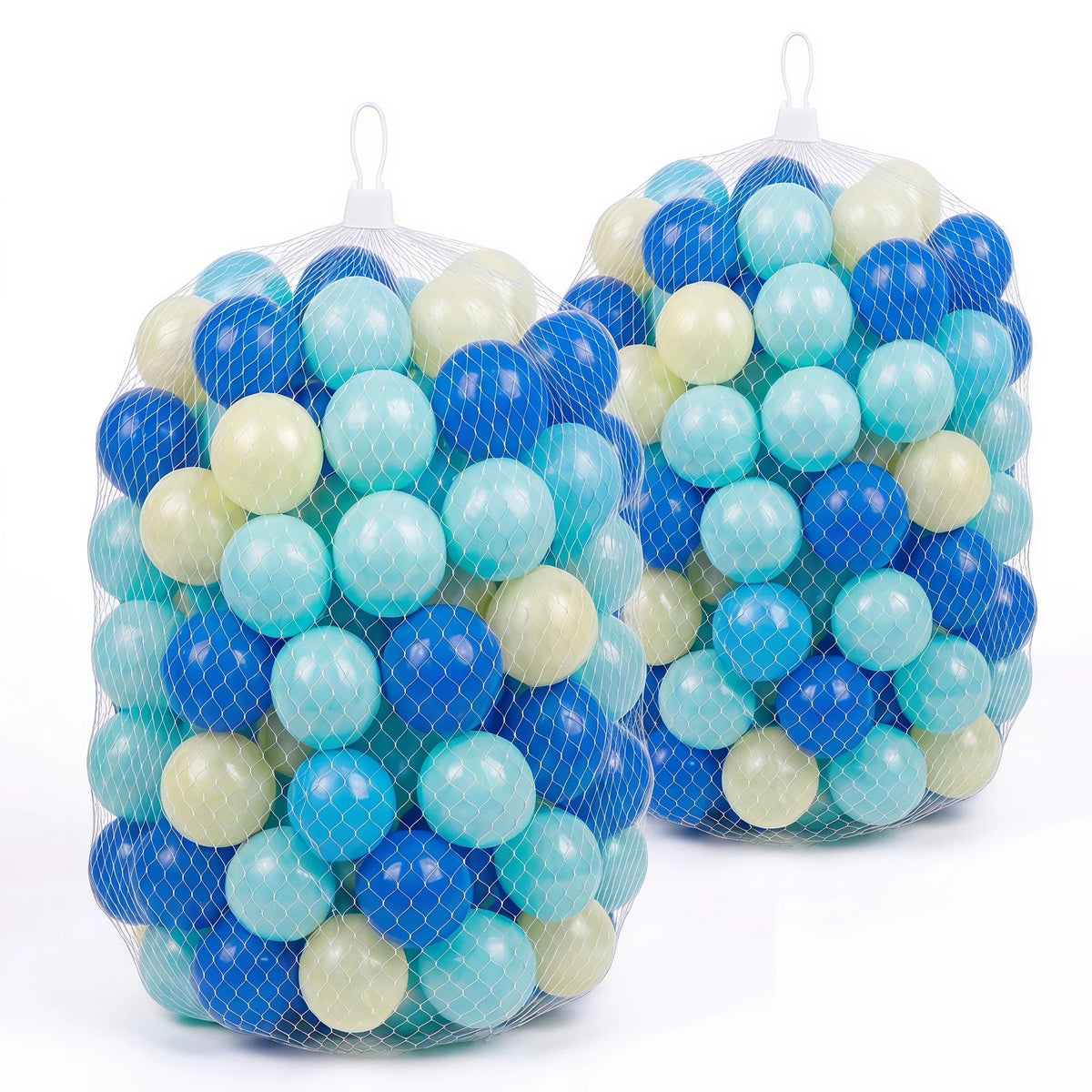 Dark Blue PE Ball Pit Balls 500/1000/2000 PCS 2.2 Inch Safe Anti‑Choking Play Balls for Kids Bounce House Inflatable Water Pool Play Tent Ball Pit