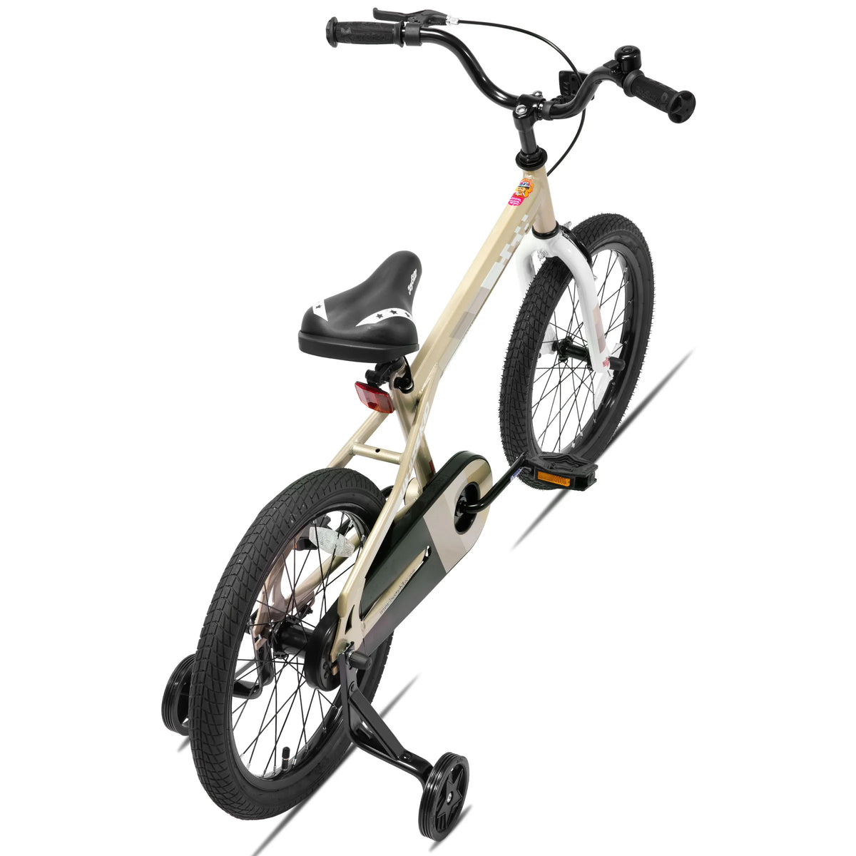 JOYSTAR Whizz BMX Style Kids Bike 18-20 Inch with Training Wheels Dual Brake System And Bell Ideal for Toddlers & Kids Ages 5-13 Years