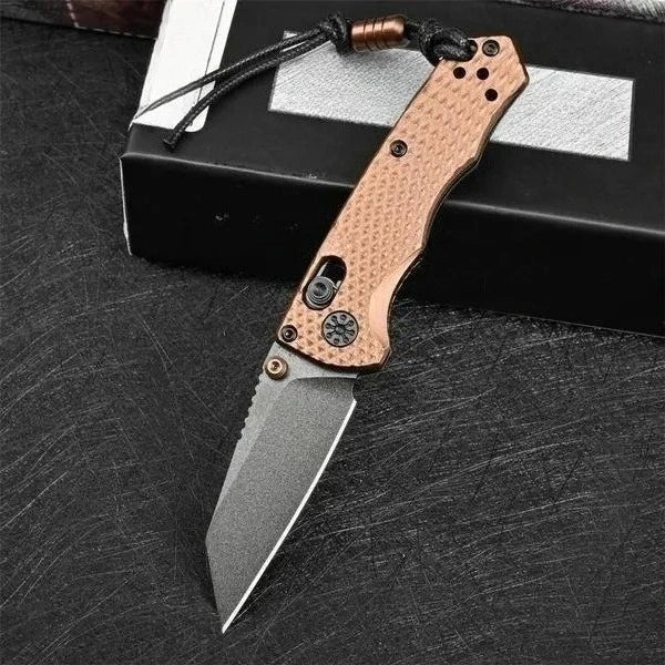 BM 290 Mini AXIS Folding Knife 2.49" CPM-M4 Blade Outdoor Tactical EDC Hunting Knife Lightweight and Compact Great Gift for Men