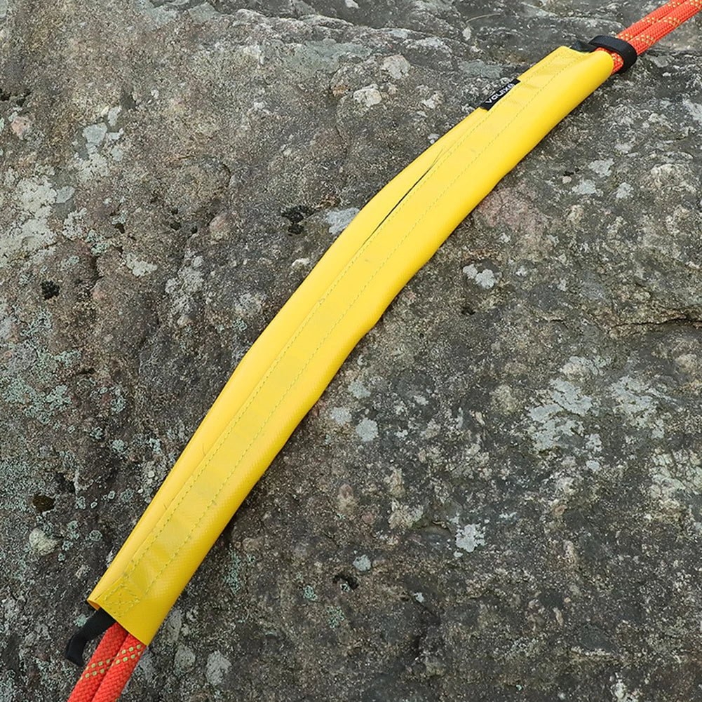 35/50cm Rock Climbing Rope Protector Lightweight PVC Rope Protection Cover Magic Tape Anti-Wear Rappelling Abseiling Equipment