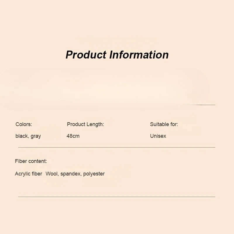 Thickened Cashmere Knee Pads Unisex Winter Joint Protection Leg Pad Joint Sports Seamless Knee Brace Thicken Lengthen