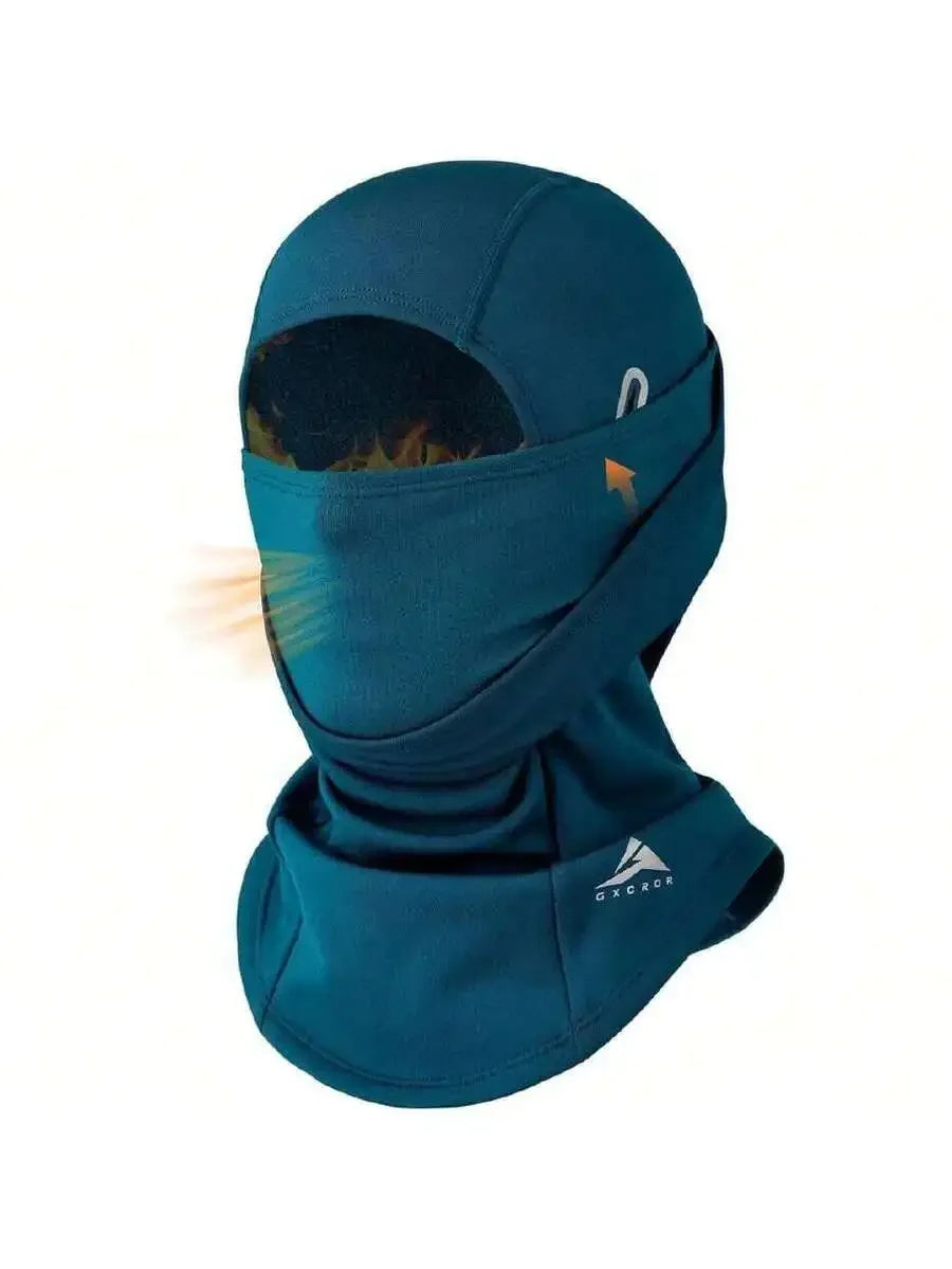 Double Layer Windproof Thermal Balaclava Ski Mask For Cold Weather Outdoor Sports