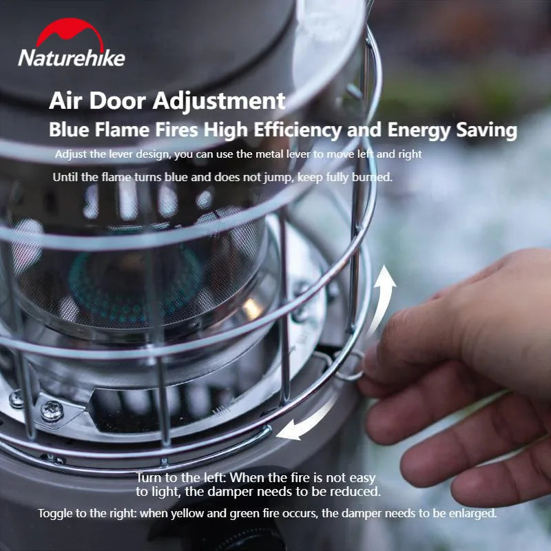 Naturehike Heating Burner 2700W Power Ultralight Portable Winter Outdoor Cooking Tank Stove Camp Accessary Multi-purpose Furnace