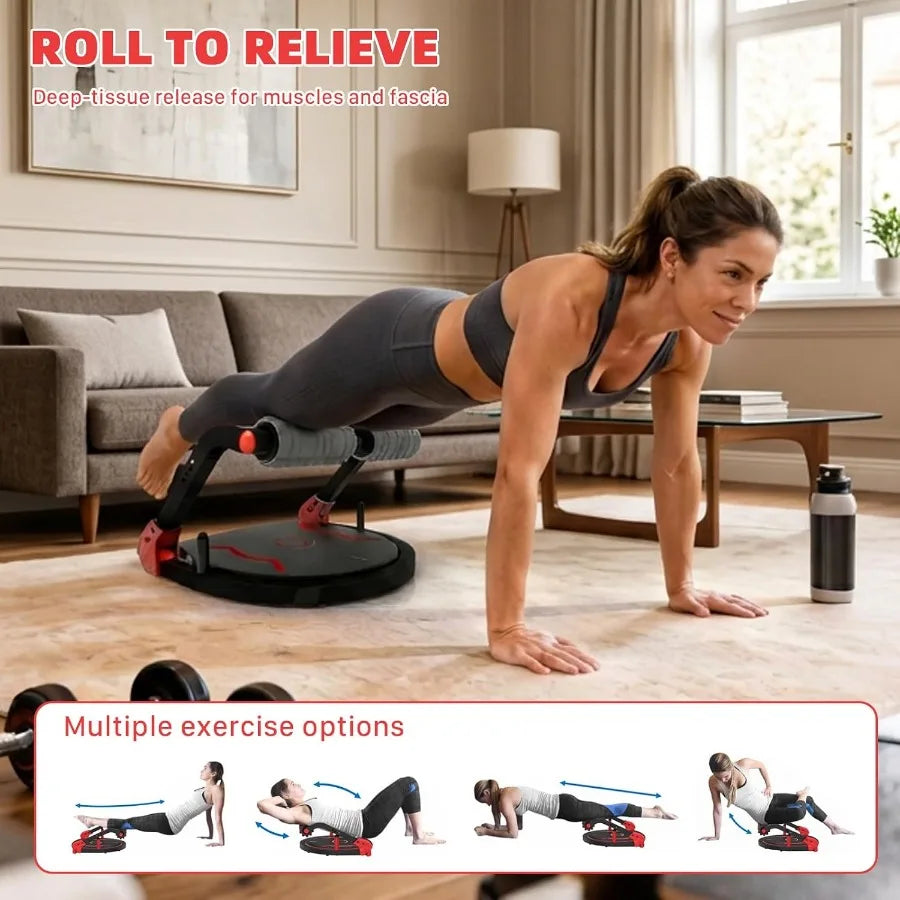 Sit Up Machine, Upgraded Ab Machine for Home Gym Core Workout