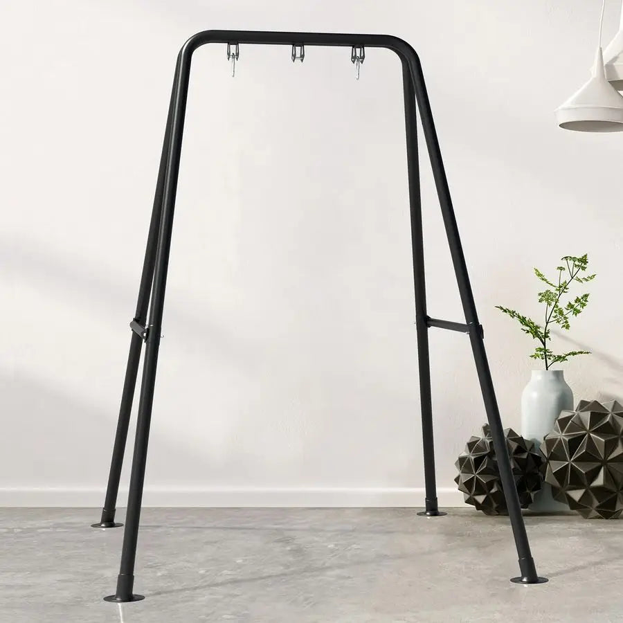 Stand,Heavy Duty Hanging Chair Stand,AFrame Metal Swing Sets for Backyard,Hammock Stand for Balcony, Patio, Terrace, Holds up to