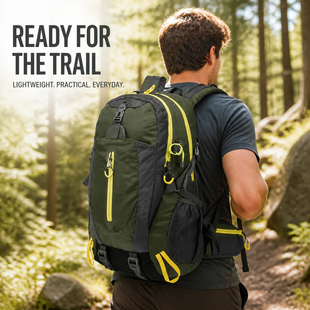 Robust Outdoor Travel Backpack Multi-Pocket Adjustable Hiking Backpack for Climbing Expeditions Must Have 2026