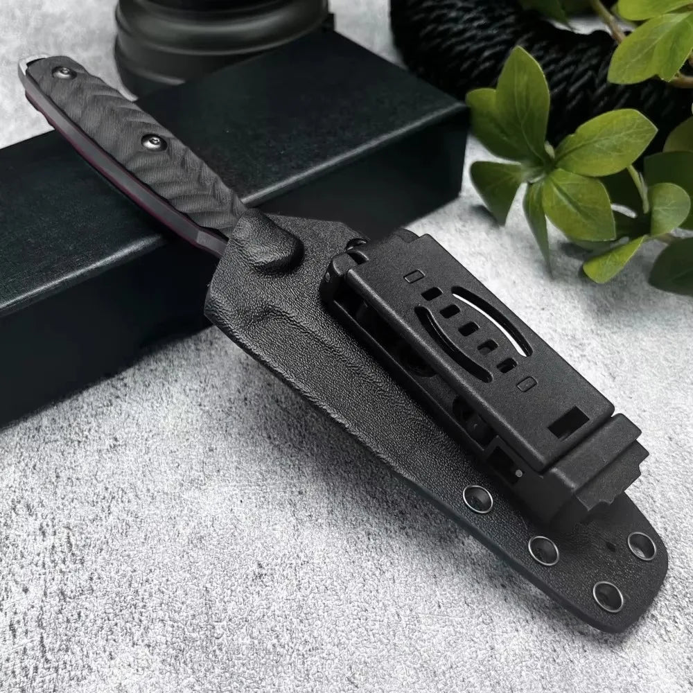 Hot Sale TOOR Jungle Fixed Blade Knife with Sheath 440c Blade EDC Cutting Hunting Survival Knife Outdoor Portable Camping Knife