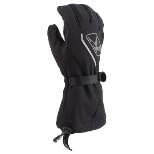 Insulated Winter Snowmobile Gauntlet Gloves for Extreme Cold Weather Riding with Touchscreen Compatibility Reinforced Palm and
