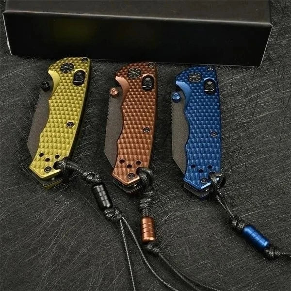 BM 290 Mini AXIS Folding Knife 2.49" CPM-M4 Blade Outdoor Tactical EDC Hunting Knife Lightweight and Compact Great Gift for Men