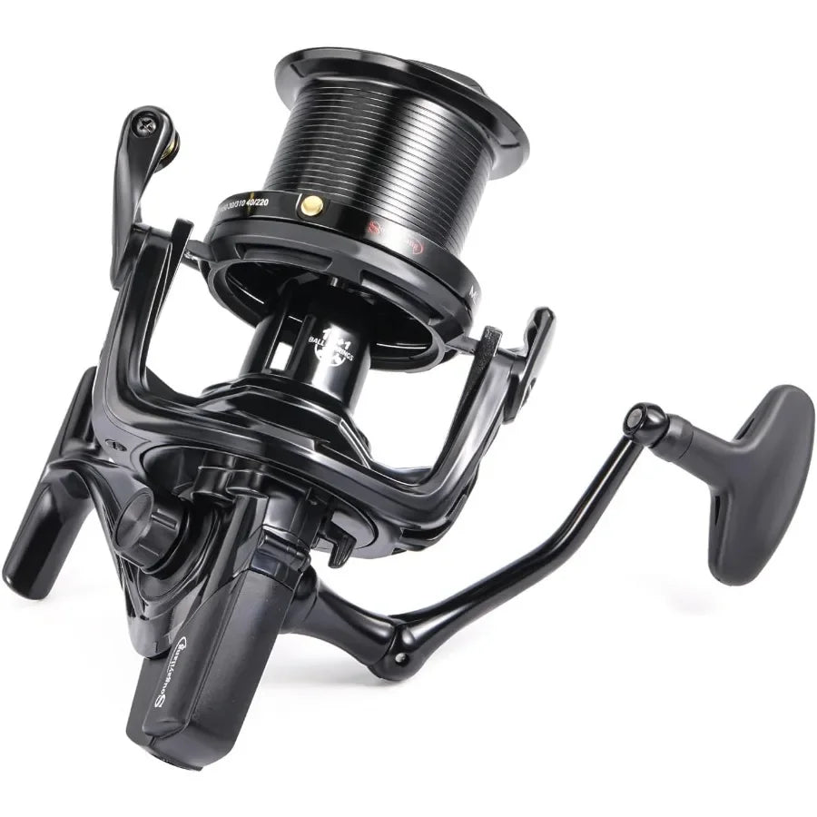 Saltwater Spinning Reel for Big Game and Surf Fishing Up to 38LBs Max Drag Graphite Frame with 4.6:1 Gear Ratio Heavy Duty Desi
