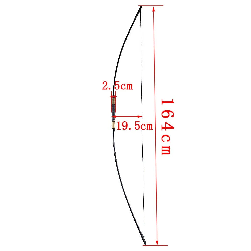 60/65/70Ibs Takedown English Longbow Arrow Set 64.5'' Bow for Adults Archery Hunting Shooting Target RH LH Outdoor Sports